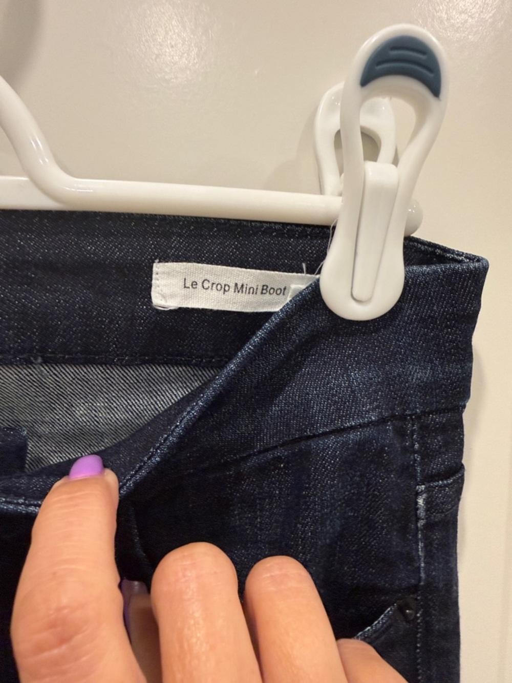 Frame Le Crop Mini Boot Jeans - Picture 4 of 10